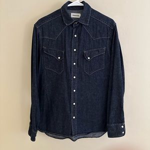 TAYLOR STITCH THE WESTERN SHIRT - NIHON MENPU RESERVE - SIZE 38 SMALL